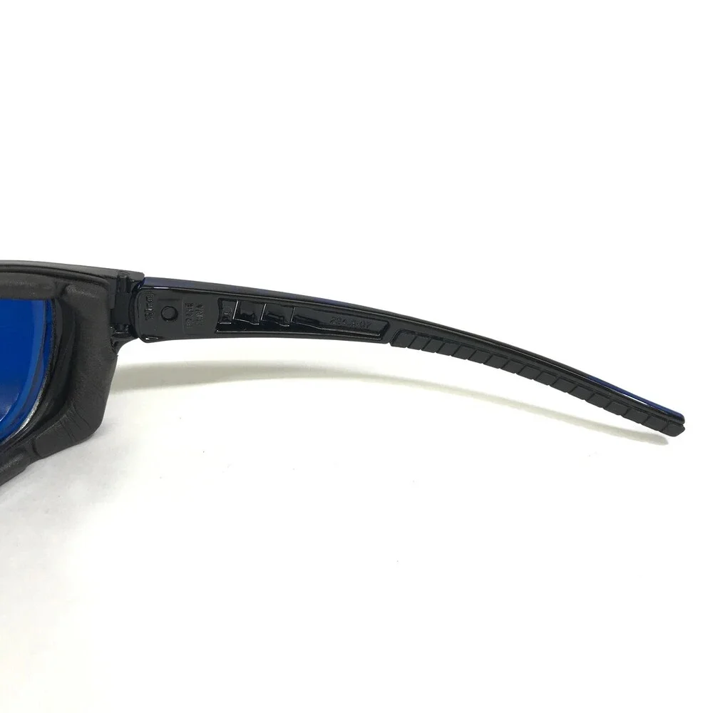 uvex by Honeywell Safety Goggles Eyeglasses Frames SW09 07 Blue Z87-2+ 56-21-127